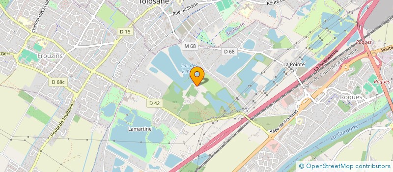 localisation de l'entreprise OMR OCCITANE MATERIAUX ROUTIER à ROQUES-SUR-GARONNE
