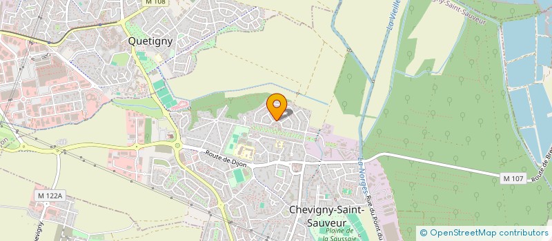 localisation de l'entreprise OMRA HAJJ FAMILY  CHEVIGNY-SAINT-SAUVEUR