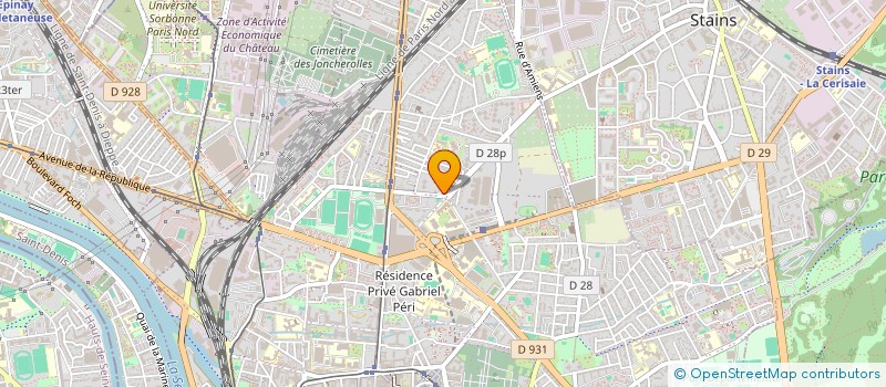 localisation de l'entreprise OMRA PRESTIGE VOYAGES  SAINT-DENIS