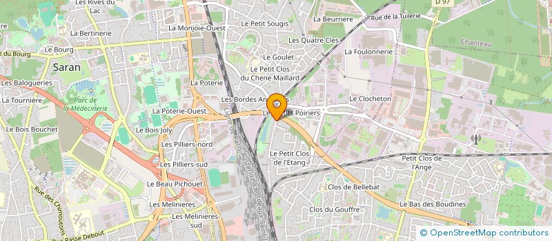 localisation de l'entreprise OMRA SAHLA à SARAN