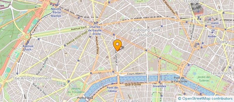 localisation de l'entreprise OMRAN CO  PARIS