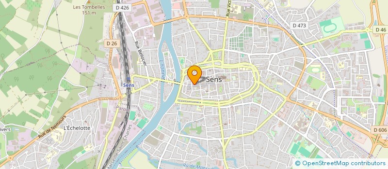 localisation de l'entreprise OMRANE à SENS