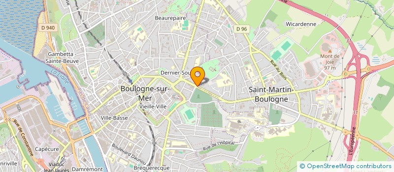 localisation de l'entreprise OMRANE à BOULOGNE-SUR-MER