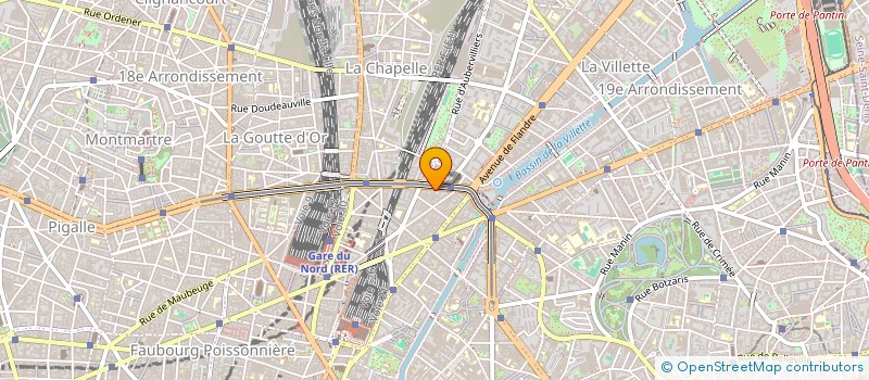 localisation de l'entreprise OMRANE ET FILS à PARIS
