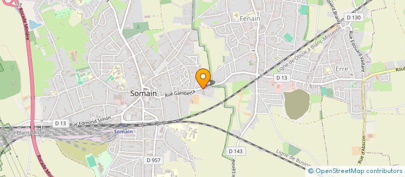 localisation de l'entreprise OMS POELERIE  SOMAIN