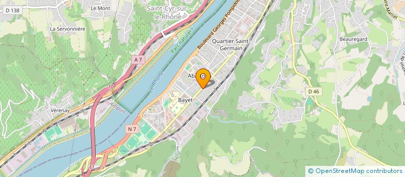 localisation de l'entreprise OMSAI CONSULTING à VIENNE