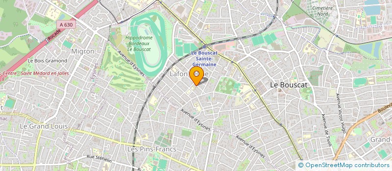 localisation de l'entreprise OMSB à LE BOUSCAT