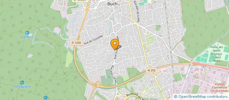 localisation de l'entreprise OMSEAS  LA TESTE-DE-BUCH