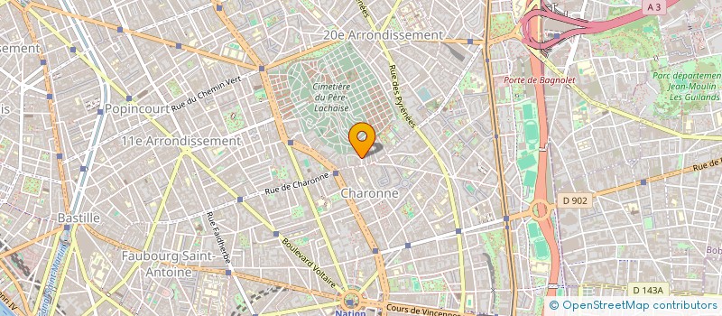 localisation de l'entreprise OMSON  PARIS