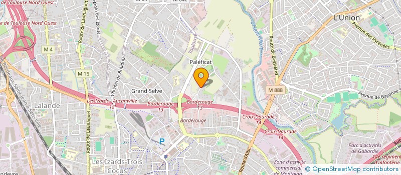 localisation de l'entreprise OMSTUDIO  TOULOUSE