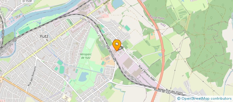 localisation de l'entreprise OMT LOGISTIC  YUTZ