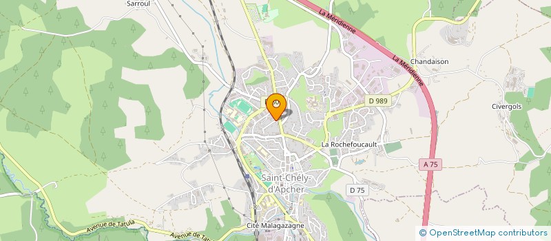 localisation de l'entreprise OMTR IMMOBILIER  SAINT-CHELY-D'APCHER