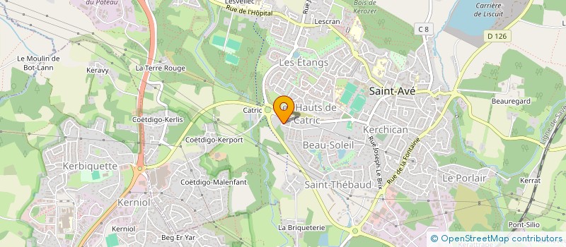 localisation de l'entreprise OMUZ  SAINT-AVE