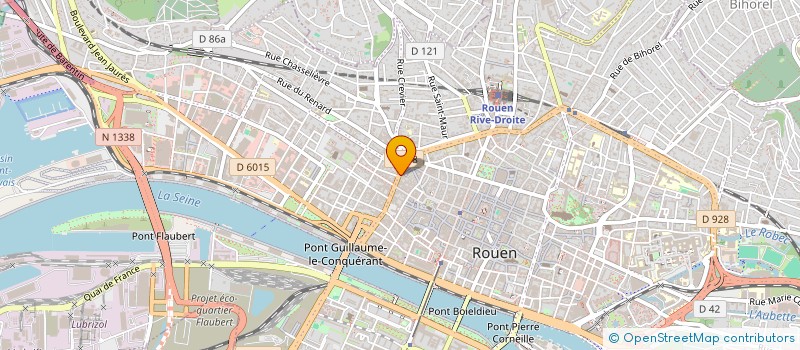 localisation de l'entreprise OMVA à ROUEN