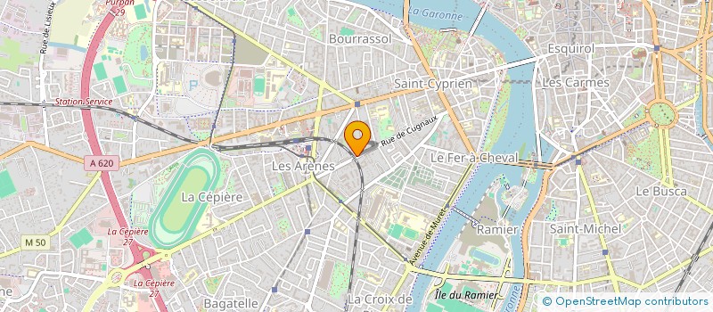 localisation de l'entreprise OMYO à TOULOUSE