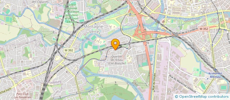 localisation de l'entreprise OMZ TRANSPORT à STRASBOURG