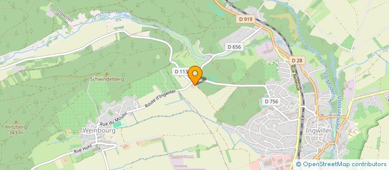 localisation de l'entreprise ON A EU NOT' DOSE !  INGWILLER