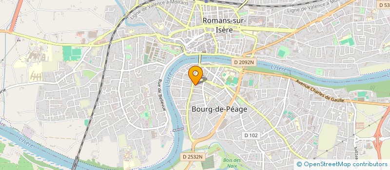 localisation de l'entreprise ON ASSIST  BOURG-DE-PEAGE