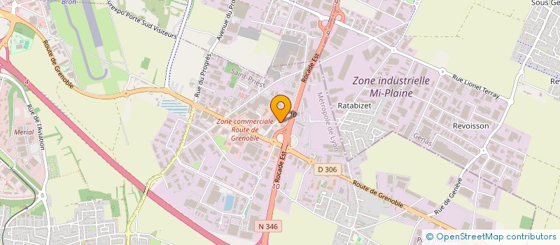 localisation de l'entreprise ON-BOARD  SAINT-PRIEST