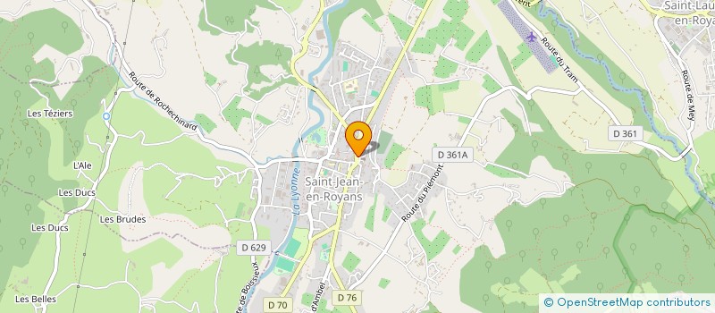 localisation de l'entreprise ON CHERCHE à SAINT-JEAN-EN-ROYANS