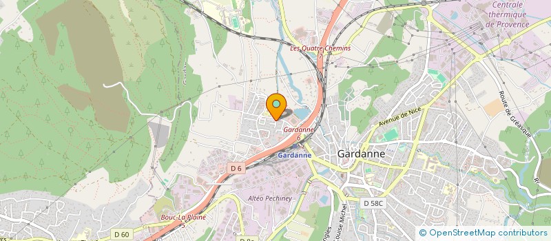 localisation de l'entreprise ON DEMAND CONSULTING  GARDANNE