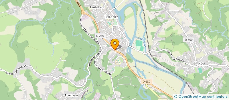 localisation de l'entreprise ON EGIN  USTARITZ