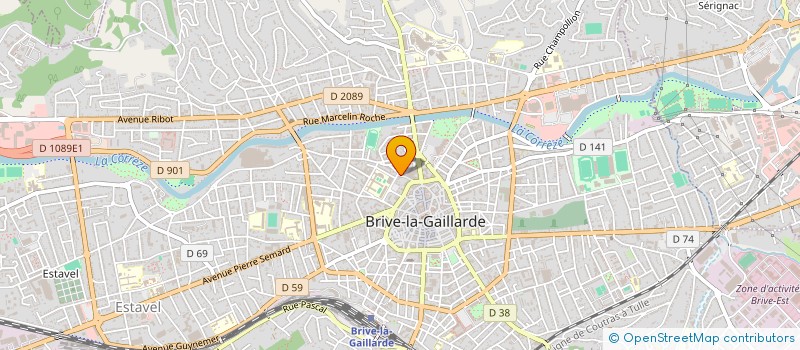 localisation de l'entreprise ON EN PARLE à BRIVE-LA-GAILLARDE