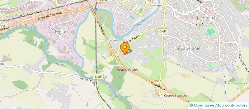 localisation de l'entreprise ON EST CAP'81  CASTRES