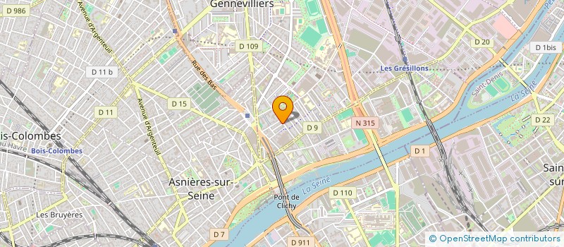 localisation de l'entreprise ON EST LA 2025 à GENNEVILLIERS