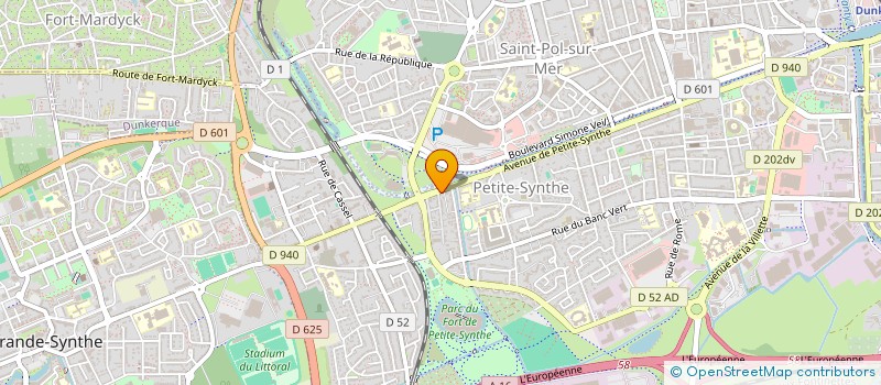 localisation de l'entreprise ON EST LA à DUNKERQUE
