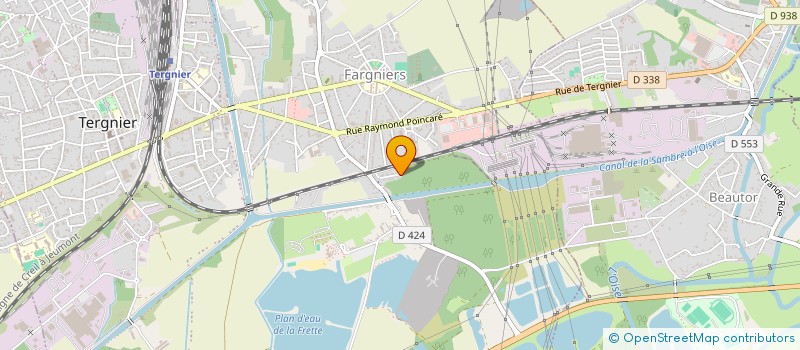 localisation de l'entreprise ON EST PAS DES FOUS NOUS  TERGNIER