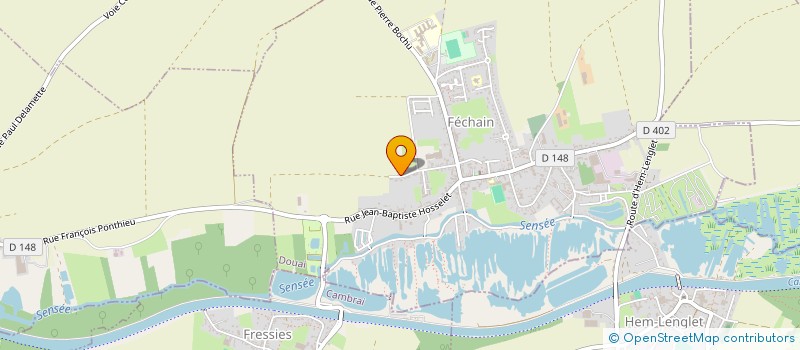 localisation de l'entreprise ON EST SENSEE COURIR  FECHAIN