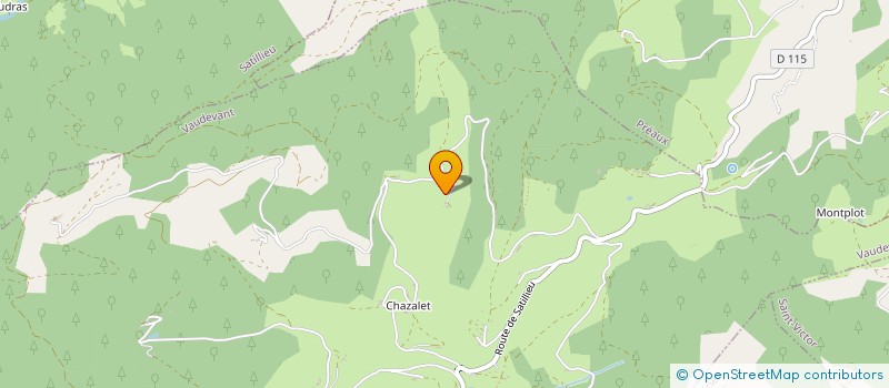 localisation de l'entreprise ON ESTATE  VAUDEVANT