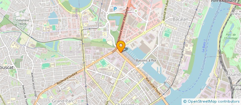 localisation de l'entreprise ON F'EAT  BORDEAUX