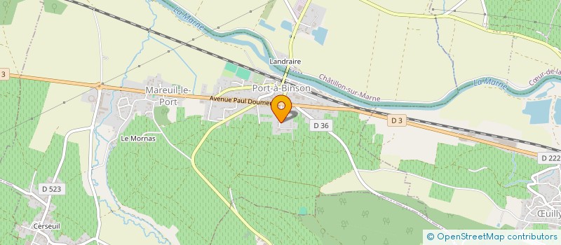 localisation de l'entreprise ON FAIT QUOI LES FILLES ?!  MAREUIL-LE-PORT