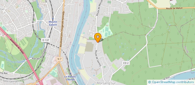 localisation de l'entreprise ON FIRE  MORSANG-SUR-SEINE