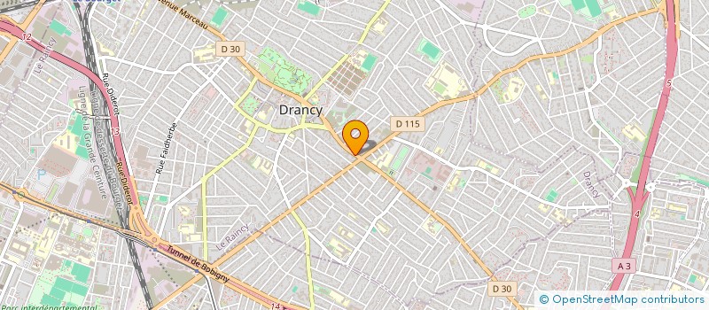localisation de l'entreprise ON FLEEK à DRANCY