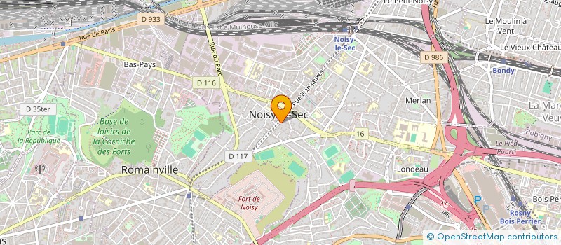 localisation de l'entreprise ON FLEEK FACTORY à NOISY-LE-SEC