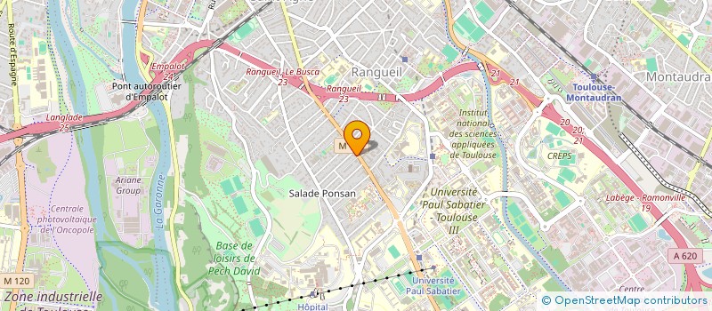 localisation de l'entreprise ON HAMAZA à TOULOUSE