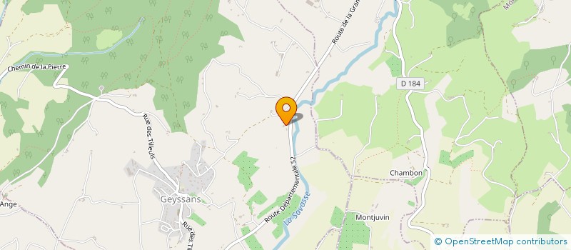 localisation de l'entreprise ON IMMOBILIER  GEYSSANS