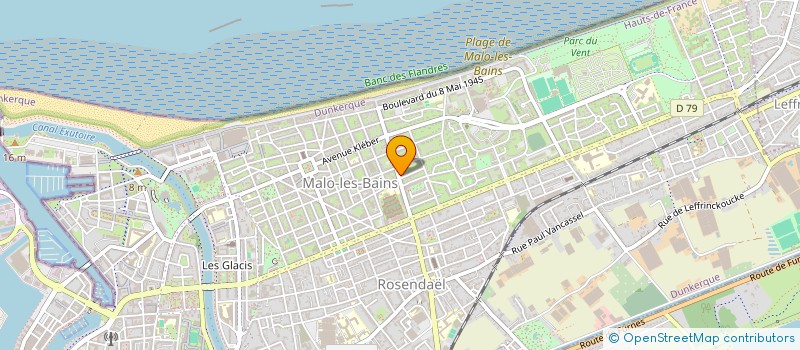 localisation de l'entreprise ON IMMOBILIER à DUNKERQUE