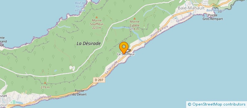 localisation de l'entreprise ON LANBELI à LA DESIRADE