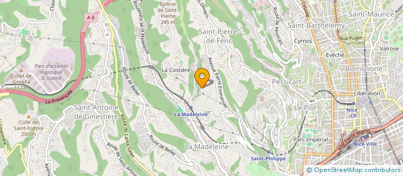 localisation de l'entreprise ON LAVE TOUT  NICE