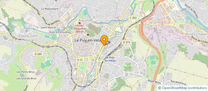 localisation de l'entreprise ON-LIGHT CONSULTING à LE PUY-EN-VELAY