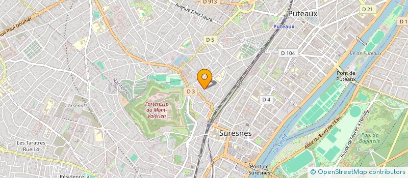localisation de l'entreprise ON M'A DIT SARL à SURESNES