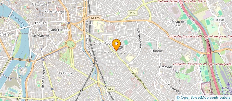 localisation de l'entreprise ON N'EST PAS COUCHE à TOULOUSE