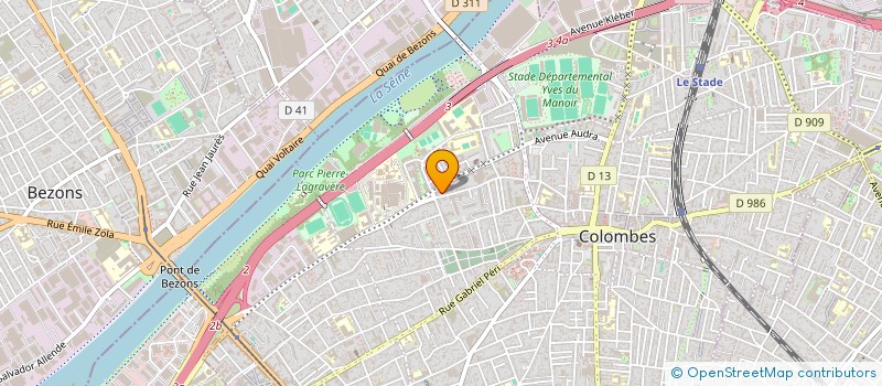 localisation de l'entreprise ON NAIT ENSEMBLE à COLOMBES