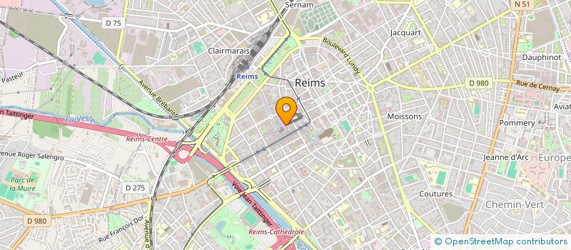 localisation de l'entreprise ON NEM VIET  REIMS