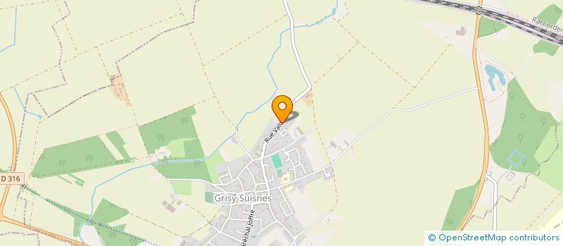 localisation de l'entreprise ON OFF  GRISY-SUISNES