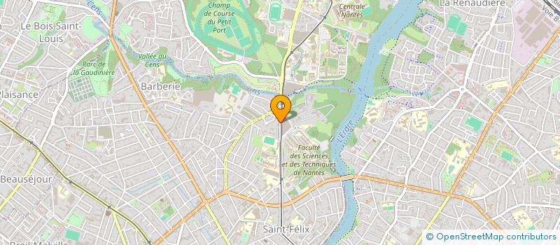 localisation de l'entreprise ON-OFF à NANTES